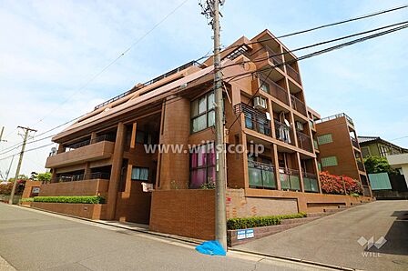 三旺マンション第2山中の外観（南西側から）