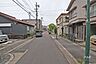 外観：物件の西側前面道路（北側から）［2026年5月14日撮影］