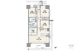 アルバックス日進 4LDKの間取図画像