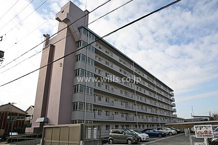 天白第2住宅5棟の外観（北東側から）