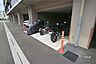 駐車場：バイク置場