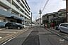その他：敷地南西側の前面道路（北西側から）