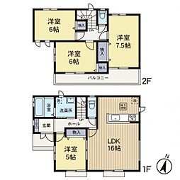 物件画像 鶴間(大和市南林間6丁目)　3-Ｃ号棟