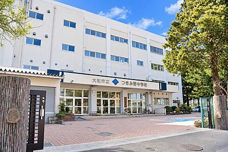 大和市立つきみ野中学校1100m