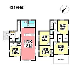 物件画像 KEIAI FiT 新築分譲住宅 海部郡蟹江町西之森 全3棟