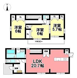 中古戸建　中川区上脇町1丁目