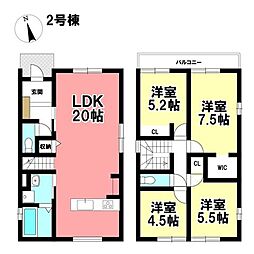 新築戸建 中村区日比津町1丁目 全2棟