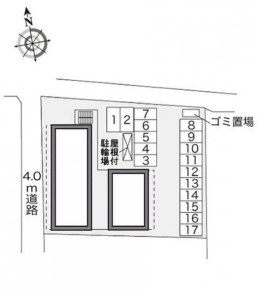 レオパレス福丸II 210｜福岡県久留米市津福本町(賃貸マンション1K・2階・23.18㎡)の写真 その3