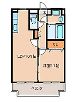 エステートK 106号 ｜ 福岡県久留米市合川町1764（賃貸マンション1LDK・1階・40.11㎡） その2