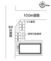 レオパレスブルースカイ 103 ｜ 福岡県久留米市東合川1丁目5-21（賃貸アパート1K・1階・22.35㎡） その3