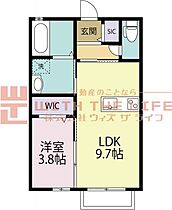 コンフォール医大通り 103号 ｜ 福岡県久留米市篠山町253-2（賃貸アパート1LDK・1階・33.74㎡） その2