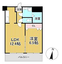 プリマヴェーラ諏訪野 602号 ｜ 福岡県久留米市諏訪野町1562-4（賃貸マンション1LDK・6階・40.30㎡） その2