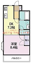 パークサイド西小森野II 301号 ｜ 福岡県久留米市小森野1丁目11-8（賃貸アパート1DK・3階・36.00㎡） その2