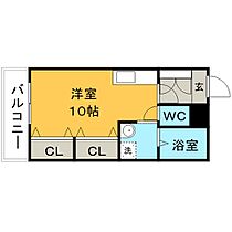 リーベンハォス野中 403号 ｜ 福岡県久留米市野中町420-1（賃貸マンション1R・4階・27.60㎡） その2