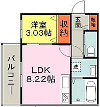 MH津福本町 106号 ｜ 福岡県久留米市津福本町362-1（賃貸アパート1LDK・1階・30.14㎡） その2