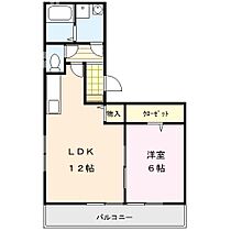 ドミールパークII 306号 ｜ 福岡県久留米市津福今町249-168（賃貸アパート1LDK・3階・42.00㎡） その2