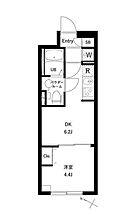 コンポジット千駄木ヒルトップ 204号室 ｜ 東京都台東区谷中２丁目8-7（賃貸マンション1DK・2階・25.81㎡） その2