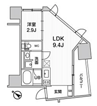 nido SUGAMO 402号室 ｜ 東京都豊島区巣鴨２丁目15-5（賃貸マンション1LDK・4階・30.45㎡） その2