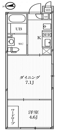 ルクレ高田馬場_間取り_0