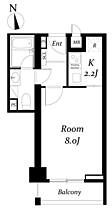 CLASS YOTSUYA 101号室 ｜ 東京都新宿区若葉１丁目20-29（賃貸マンション1K・1階・25.07㎡） その2