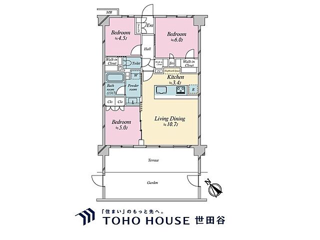 間取り サンクレイドルさがみ野 1階/-