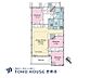 間取り：3LDK、専有面積73.94m2、バルコニー面積5.94m2