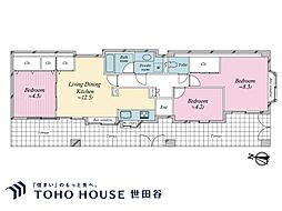 間取図画像 3LDK