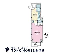 ソフィアお茶の水 1Kの間取図画像