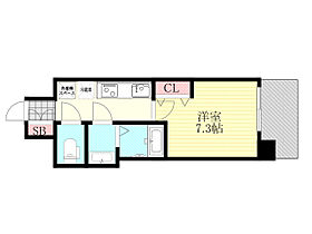 LIVIAZ SHIN-OSAKA Ciel  ｜ 大阪府大阪市淀川区木川東４丁目（賃貸マンション1K・8階・24.45㎡） その2