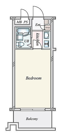 間取り 烏山ダイカンプラザＩ号館 2階/207