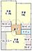 区画図：２F間取り(建築確認図面)