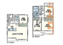 物件画像 南林間駅　歩6分　大和市南林間2丁目　1号棟