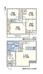 物件画像 長津田駅　歩9分　横浜市緑区長津田2丁目　Ｍ号棟