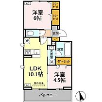 千葉県柏市小青田3丁目11-1（賃貸アパート2LDK・2階・49.21㎡） その1