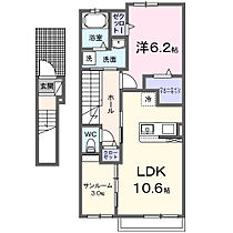 ユイマールＳ 203 ｜ 千葉県松戸市栄町1丁目53-2（賃貸アパート1LDK・2階・51.63㎡） その2