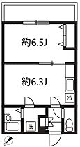 スタジオ北柏 2-202 ｜ 千葉県柏市根戸1825（賃貸アパート1DK・2階・31.37㎡） その2