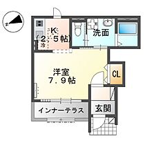 ラック　フォレスト  ｜ 千葉県松戸市新作（賃貸アパート1K・1階・32.88㎡） その2