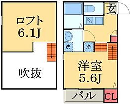 ホワイトシーズン 202 ｜ 千葉県柏市豊四季520-50（賃貸アパート1K・2階・21.54㎡） その2