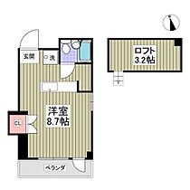 メゾン・ドゥ・ソレイユ 304 ｜ 千葉県松戸市西馬橋1丁目1番23号（賃貸マンション1R・3階・19.26㎡） その2