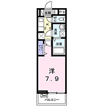 クレセール 103 ｜ 千葉県松戸市竹ケ花西町300-4（賃貸アパート1K・1階・26.72㎡） その2