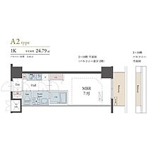 千葉県松戸市根本393-33（賃貸マンション1K・3階・24.79㎡） その1