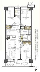 物件画像 ラミーユ勝田台ハイライズセンターヒル（村上駅）
