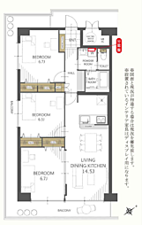 物件画像 ソレイユ鷹の台Ｄ棟（京成大和田駅）