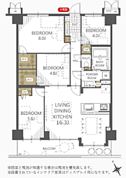 物件画像 モアクレスト千葉イーストウイングＢ棟（都賀駅）