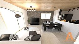 Archange Select 花見川区長作町（実籾駅） 4LDKのリビング/ダイニング