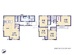 物件画像 町田市鶴川6丁目4期　新築戸建　全1棟