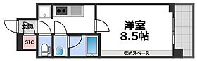 La Douceur天王寺  ｜ 大阪府大阪市東住吉区桑津2丁目（賃貸マンション1K・12階・25.37㎡） その2