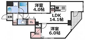 La Luce長堀通  ｜ 大阪府大阪市東成区玉津1丁目（賃貸マンション2LDK・4階・57.13㎡） その2