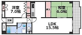 コンフォートヴィラ緑橋  ｜ 大阪府大阪市城東区東中浜8丁目（賃貸マンション2LDK・3階・67.86㎡） その2