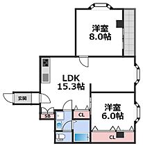 クイーンライフIMAZU  ｜ 大阪府大阪市鶴見区今津南1丁目（賃貸マンション2LDK・7階・60.00㎡） その2